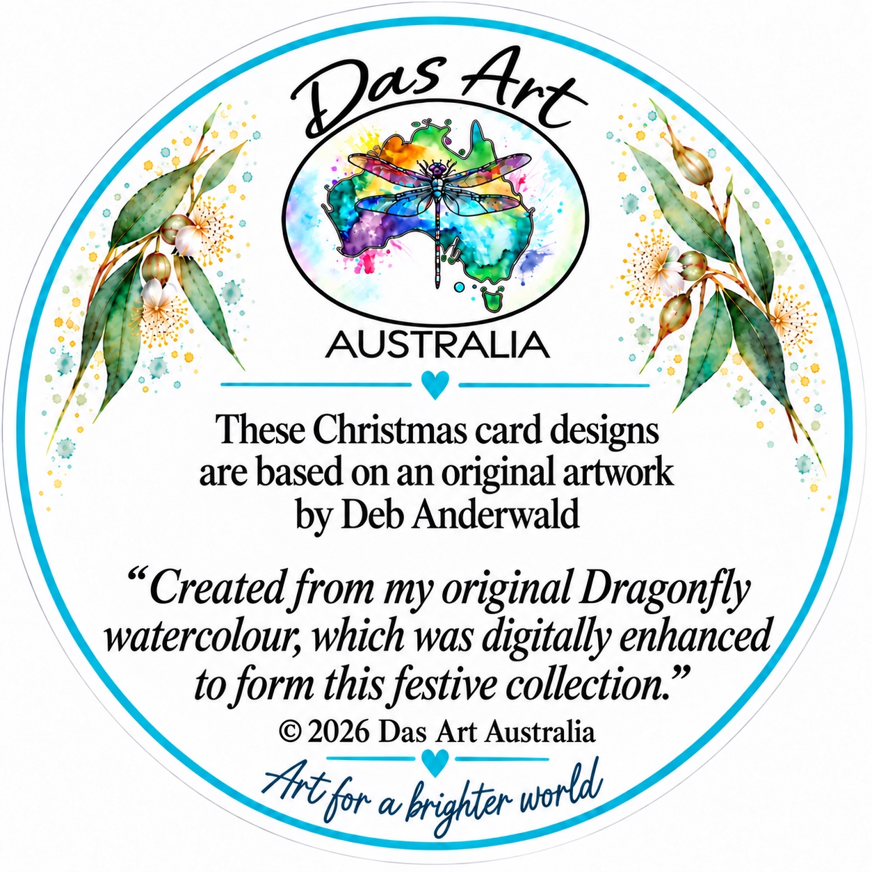 Das Art Australia Christmas collection by Deb Anderwald